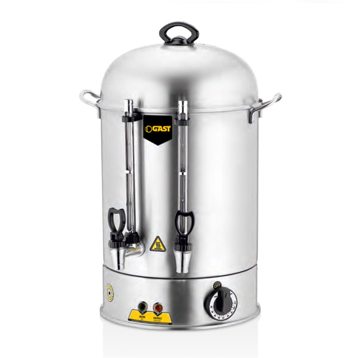 Gast GZR02 160 Bardak Gizli Rezistans 15 lt Çay MakinesiGastGAST.GZR02