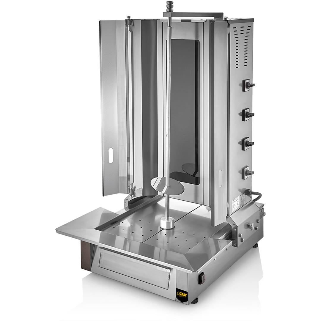 Gast MA03 4 lü Elektrikli Alttan Motorlu Döner Ocağı