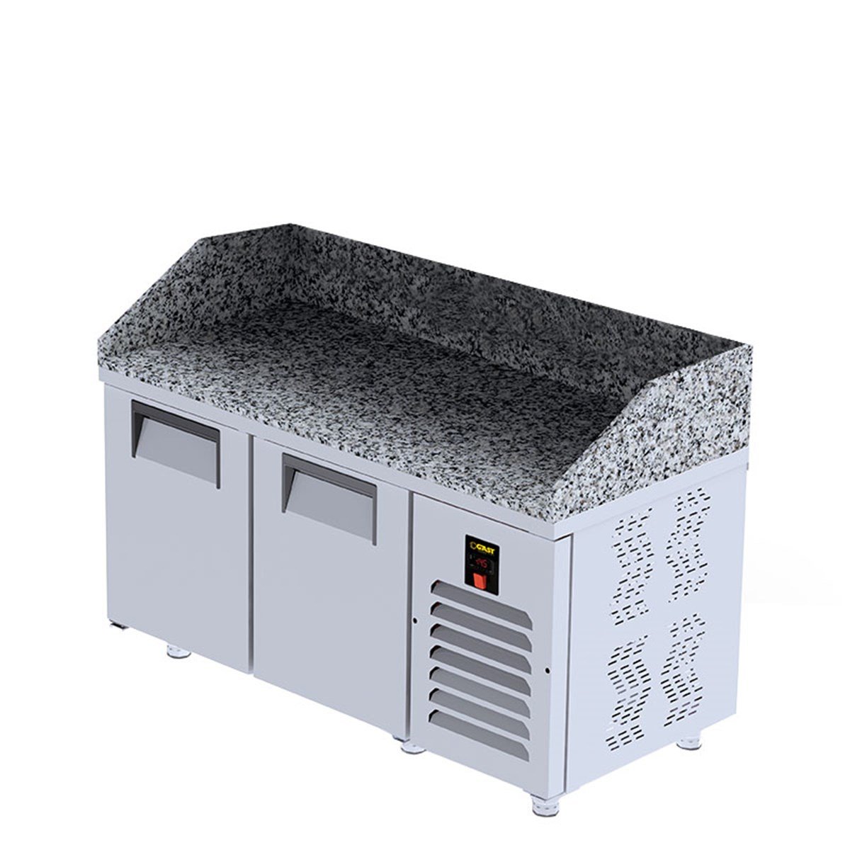 Gast MMUB1250C Mermerli 2 Kapılı Make Up Buzdolabı