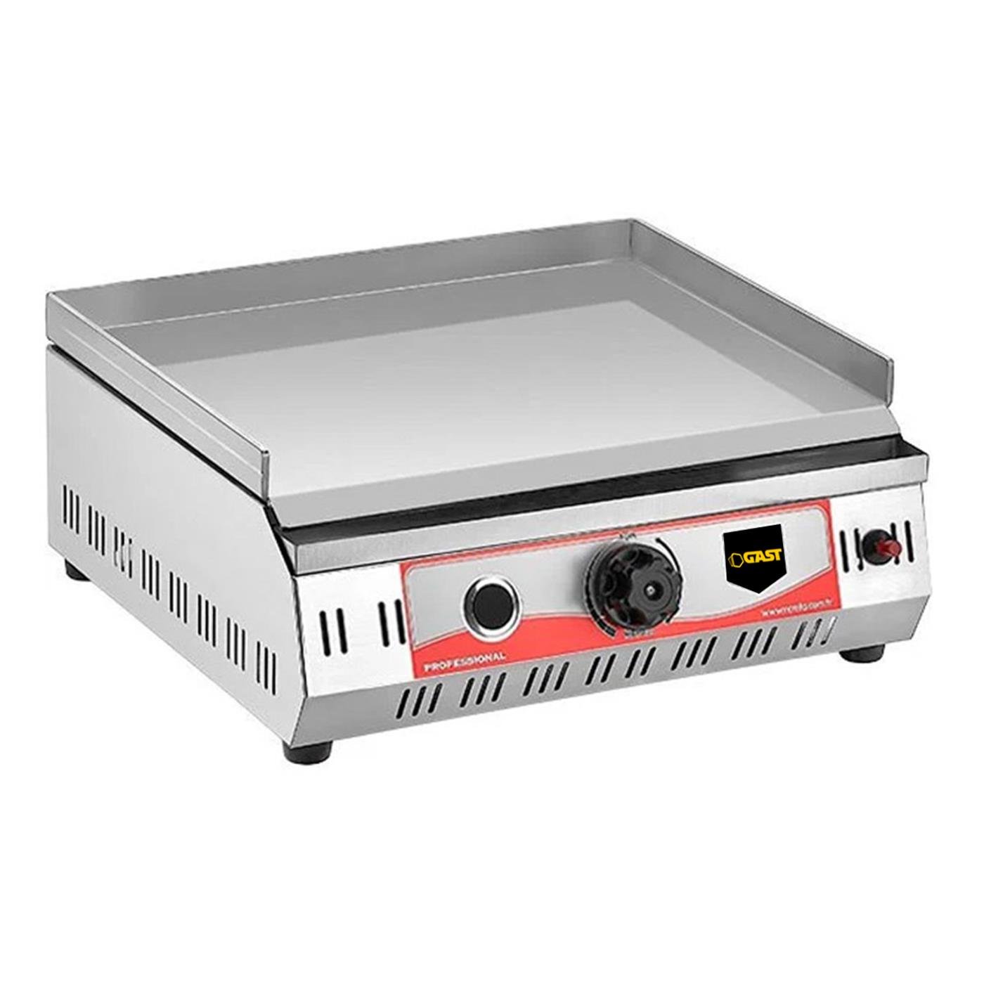 Gast R50CE(PO) 50 cm Pleyt Gazlı Yarı Oluklu CE 47 x 37 cm