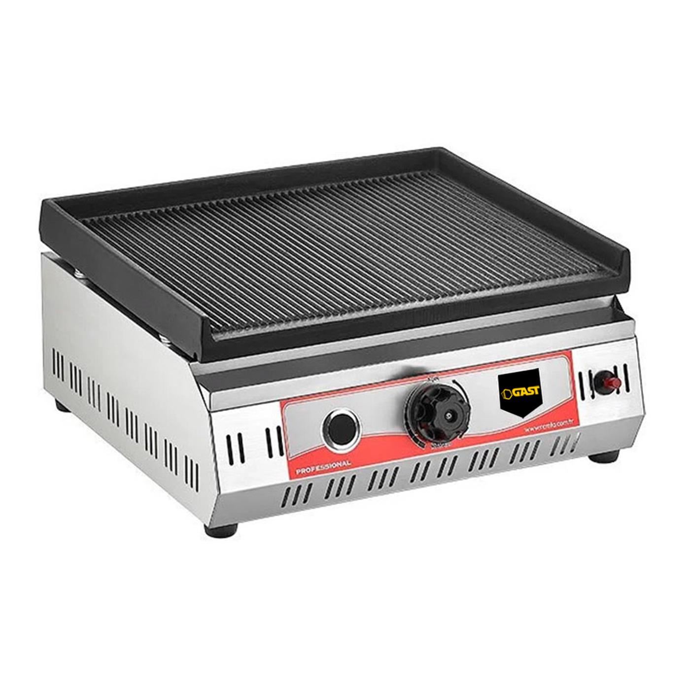 Gast R50CE(TO) 50 cm Tam Oluklu Gazlı CE 45 x 39 cm