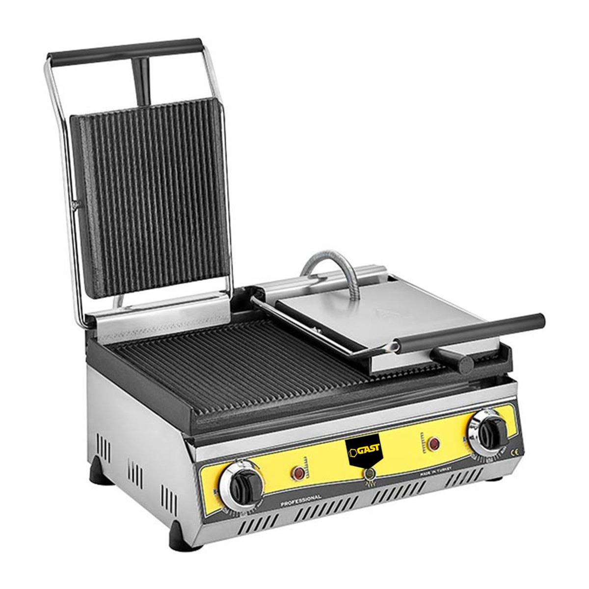 Gast R80 Çift Kapak Oluklu Elektrikli Tost MakinesiGastGAST.R80