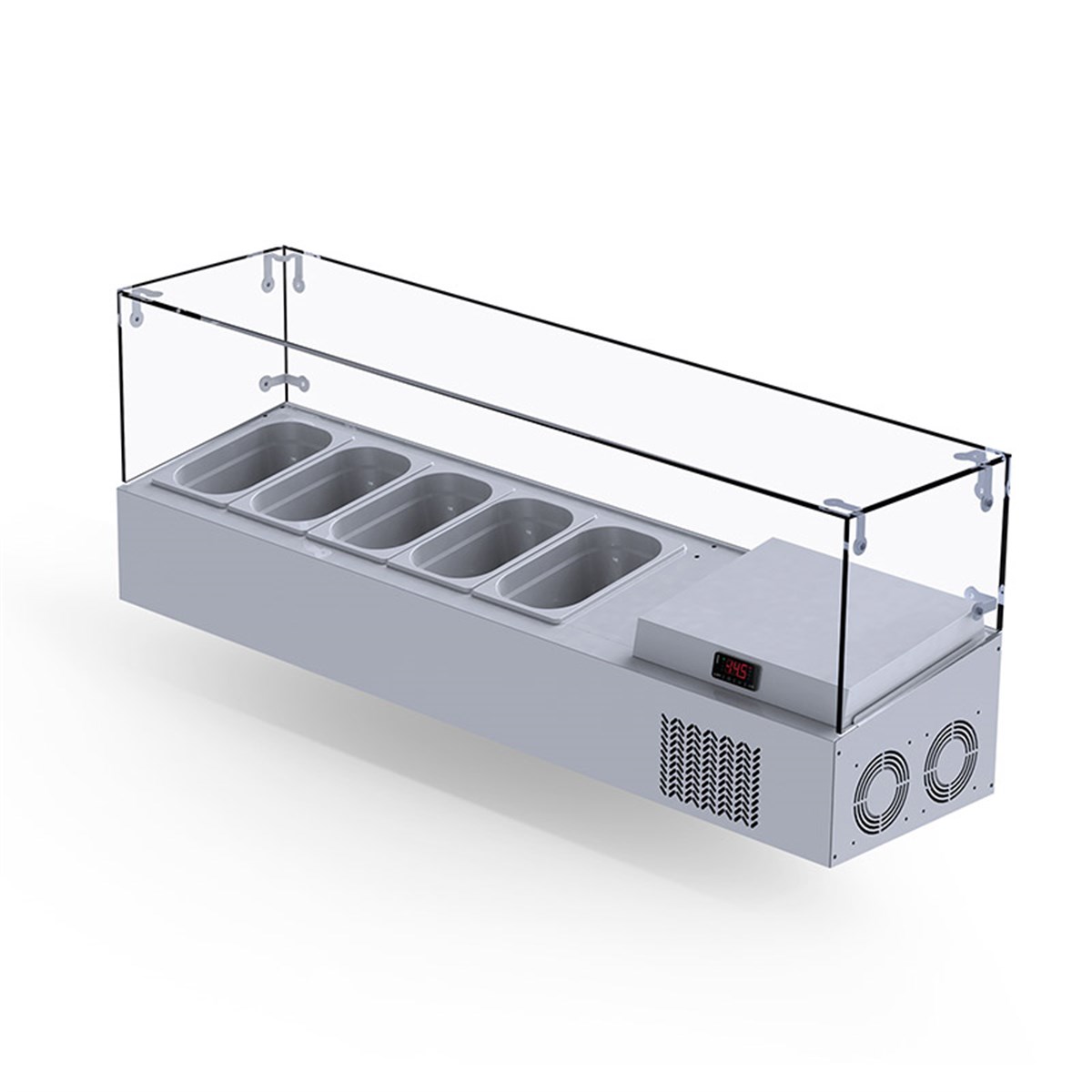 Gast SBC5 5 Gözlü Set Üstü Saladbar