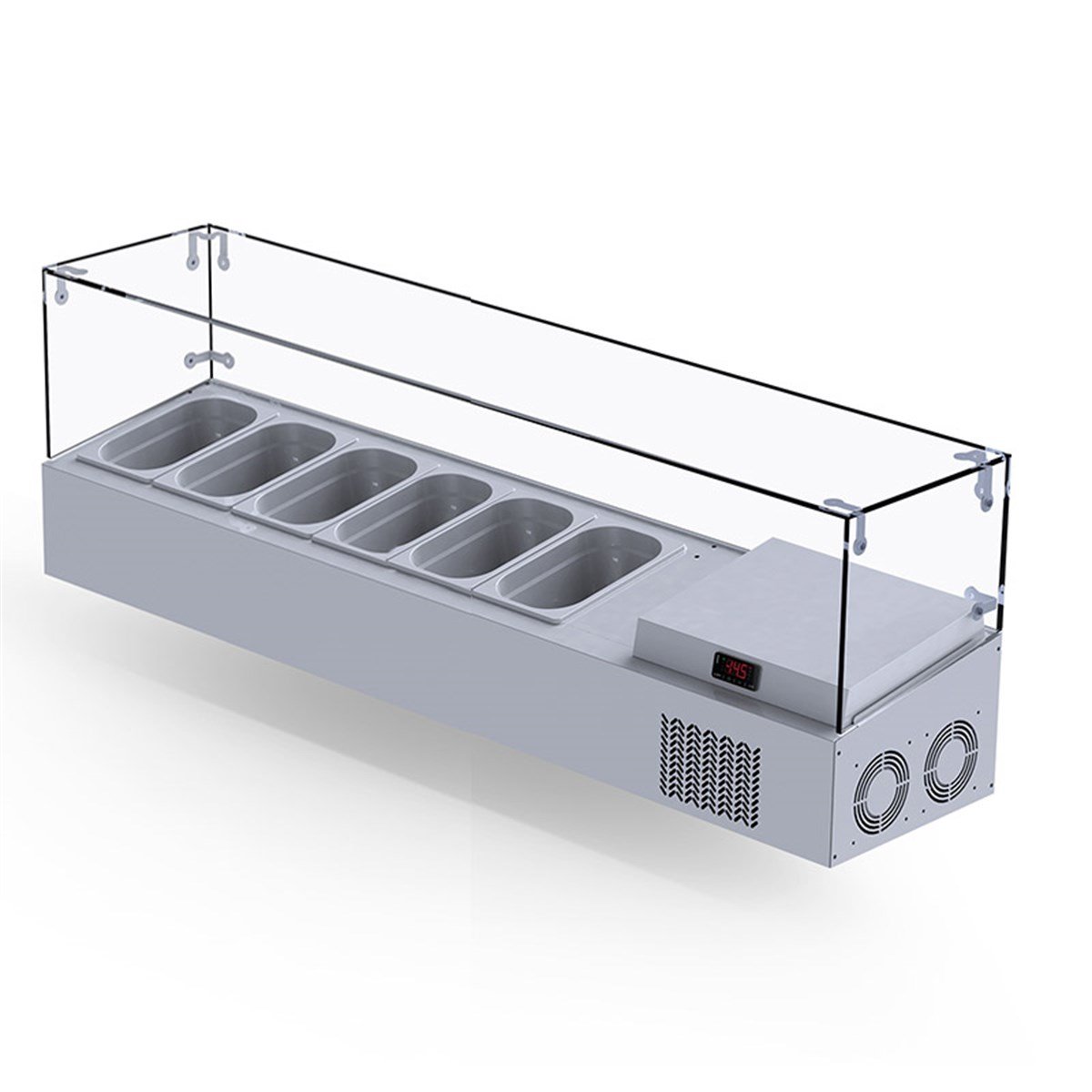 Gast SBC6 6 Gözlü Set Üstü Saladbar