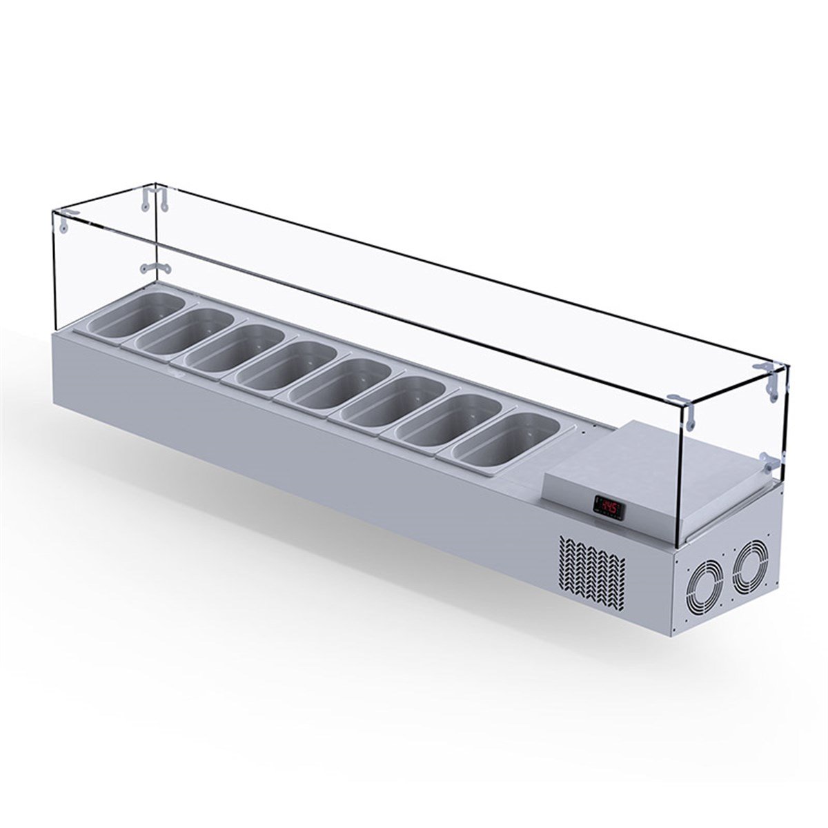 Gast SBC8 8 Gözlü Set Üstü Saladbar