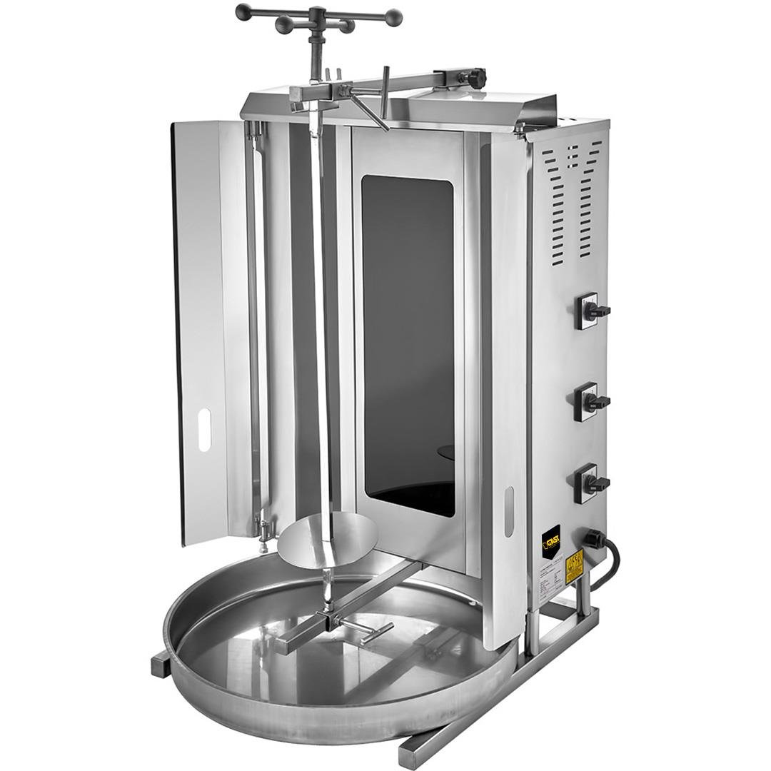 Gast SD12 3 lü Elektrikli Camlı Radyan Motorsuz Döner Ocağı