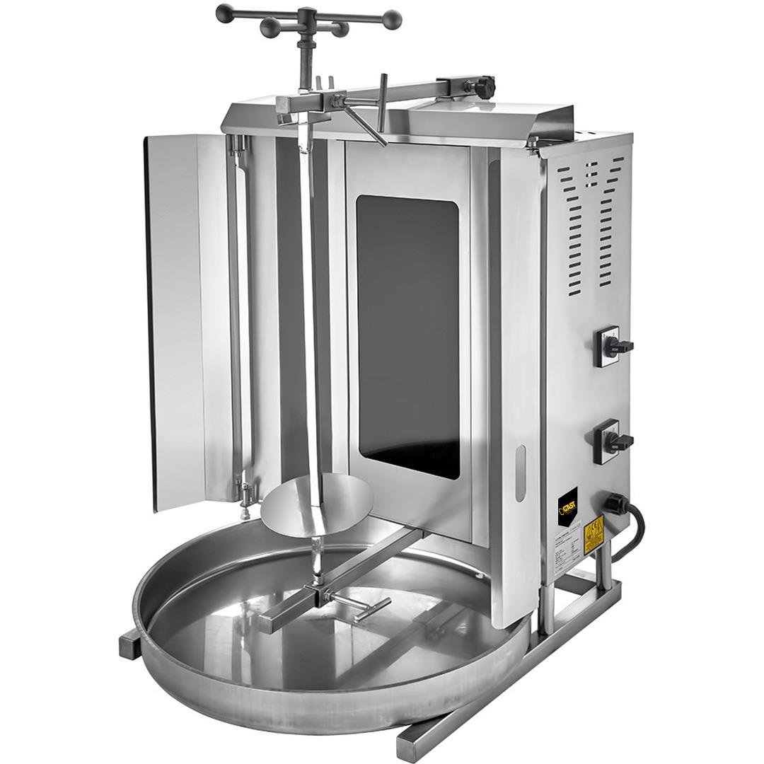 Gast SD15 2 li Elektrikli Camlı Radyan Motorsuz Döner Ocağı