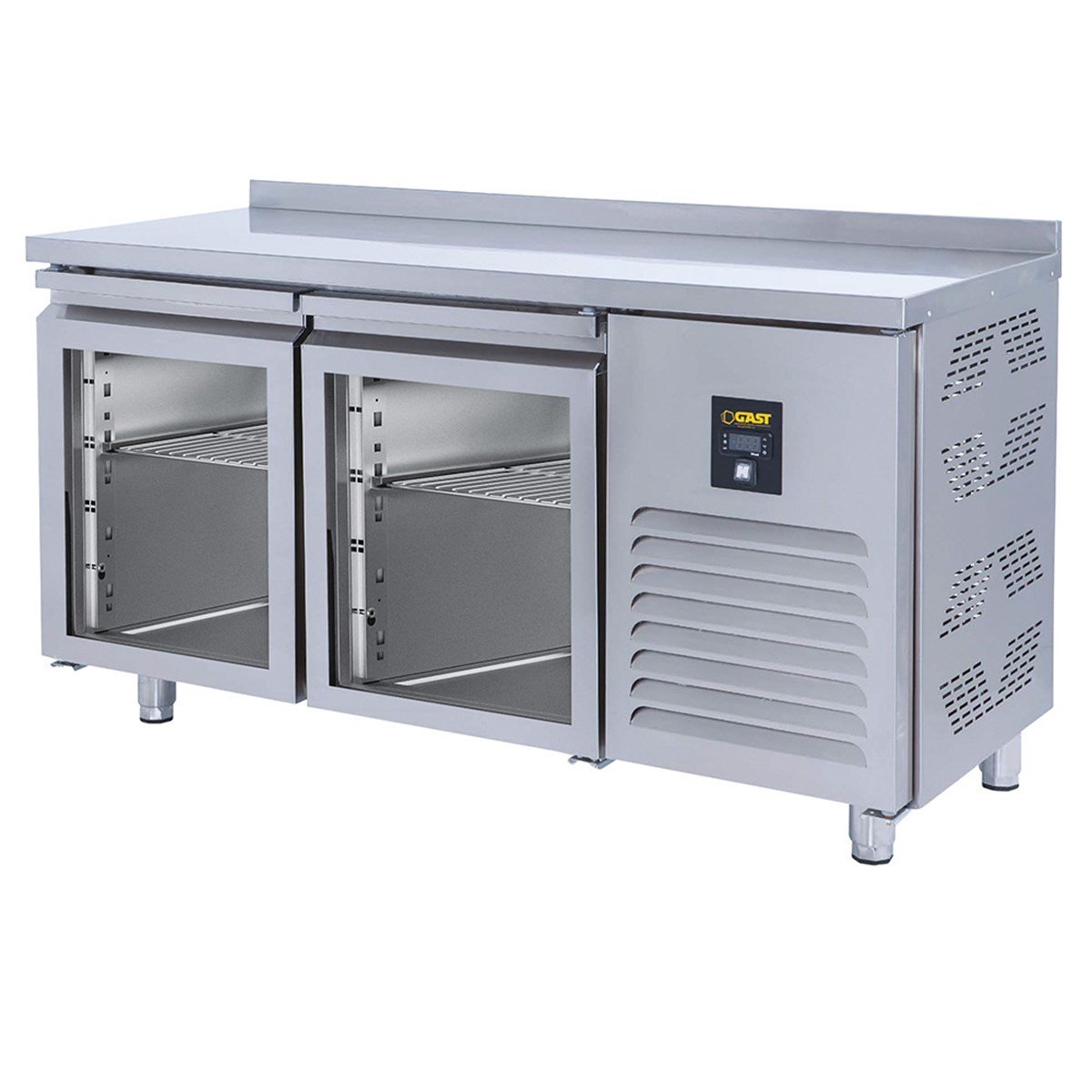 Gast TTCGB1200C Tezgah Tipi 2 Cam Kapılı Geniş Buzdolabı