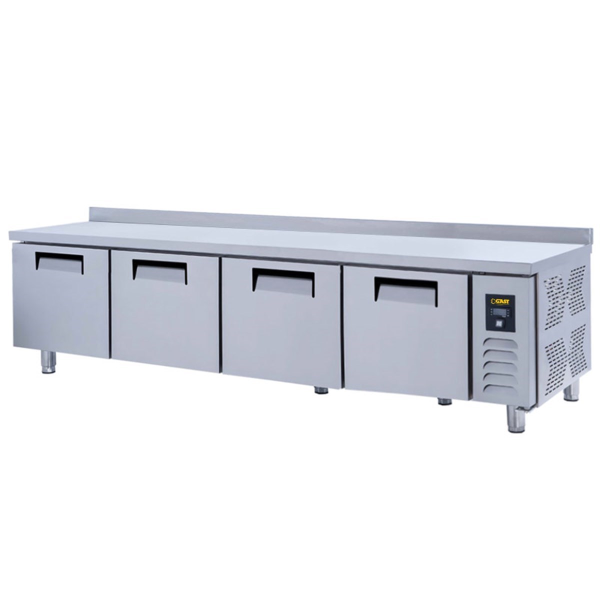 Gast TTKB1400 Tezgah Tipi 4 Kapılı Kısa Buzdolabı
