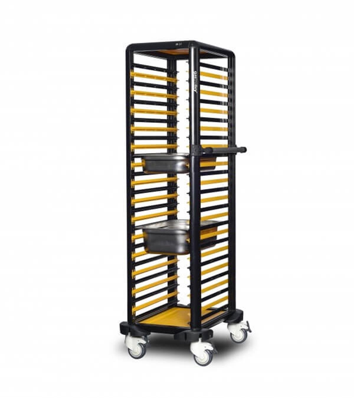 Gastrolley G.GN.150.S.1 150 Tekli Gn Küvet Taşıma Arabası Etrafı Açık 53x71x174cm