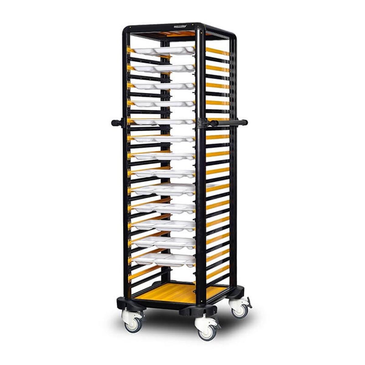 Gastrolley G.SS.150.S.1 150 Tekli Self Servis Arabası Etrafı Açık 59x71x174cm