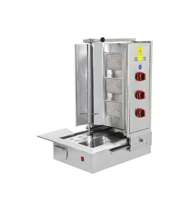 Himaksan AMDNG 3 CE 3 Raydanlı Alttan Motorlu Gazlı Döner Ocağı Lpg-Ce