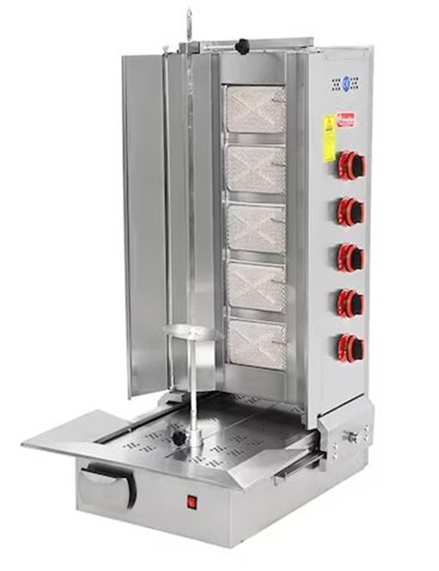 Himaksan AMDNG 5 CE 5 Raydanlı Alttan Motorlu Gazlı Döner Ocağı Lpg-CeHimaksanHMK-AMDNG 5 CE