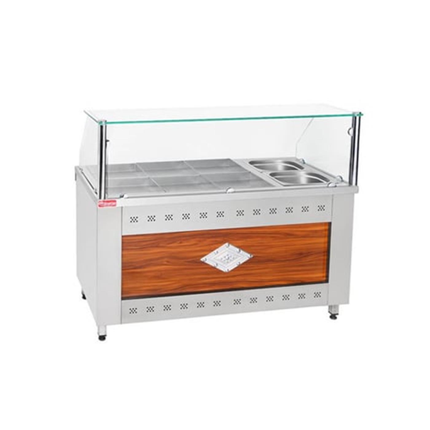 Himaksan BSE 6X2 6Tepsi + 2Çorbalıklı Elektrikli Benmari