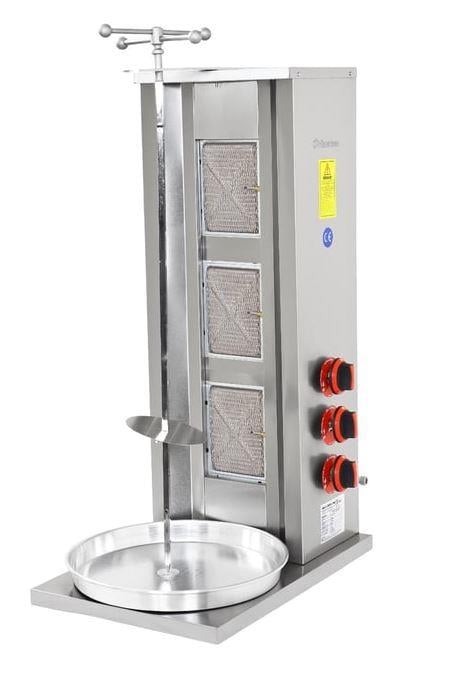 Himaksan DNG 3 CE 3Lu Döner Ocağı Gazlı Lpg-Ce