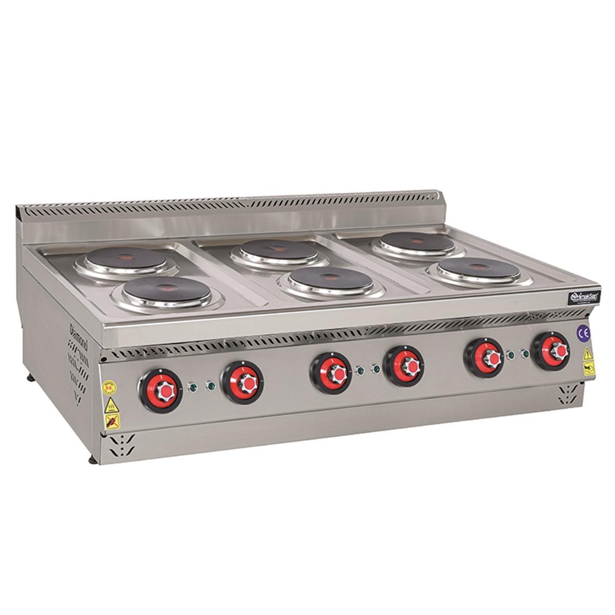 Himaksan DOE 1273 6Lı Elektrikli Ocak