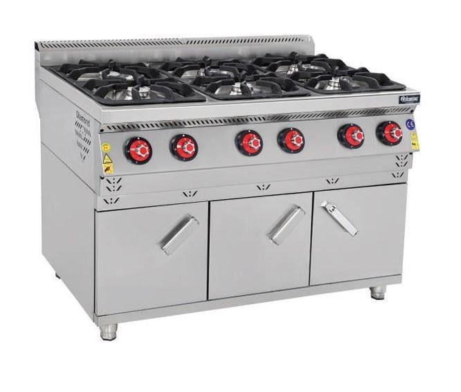 Himaksan FOG 1298 6+1 Fırın Gazlı Ocak Fırınlı