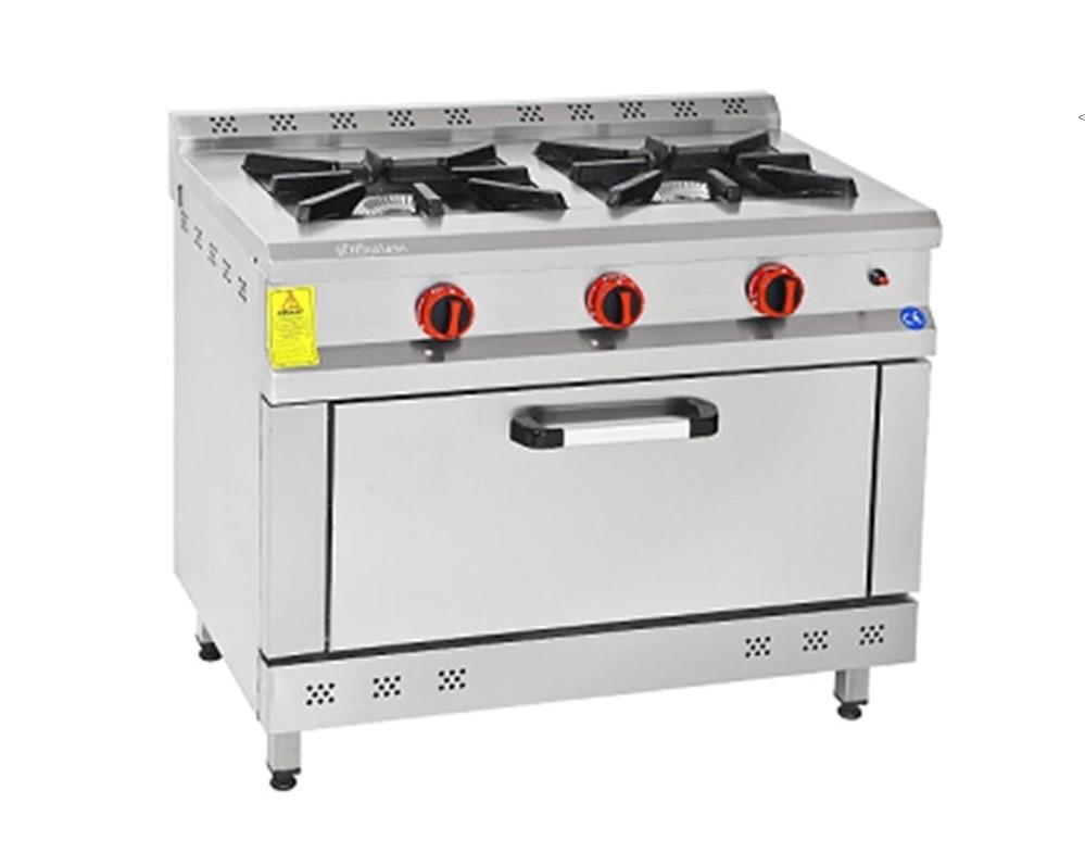 Himaksan KZG-1060 CE 2+1 Fırınlı Gazlı Kuzine Lpg-CeHimaksanHMK-KZG-1060 CE