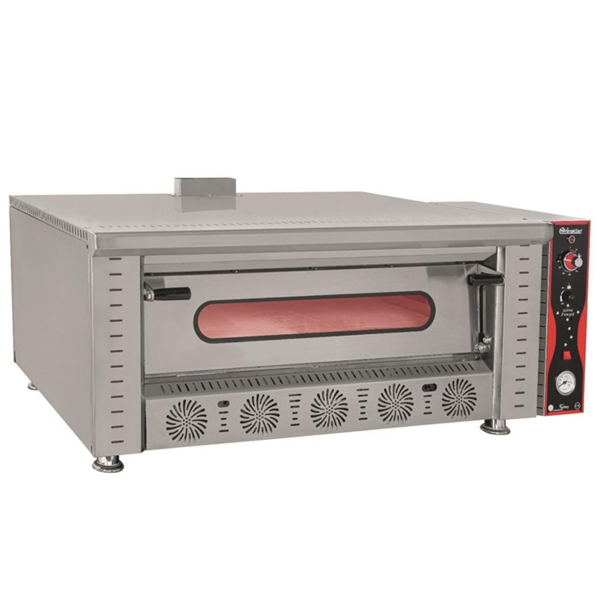 Himaksan PFG6  1175 Tek Katlı Pizza Fırını Gazlı