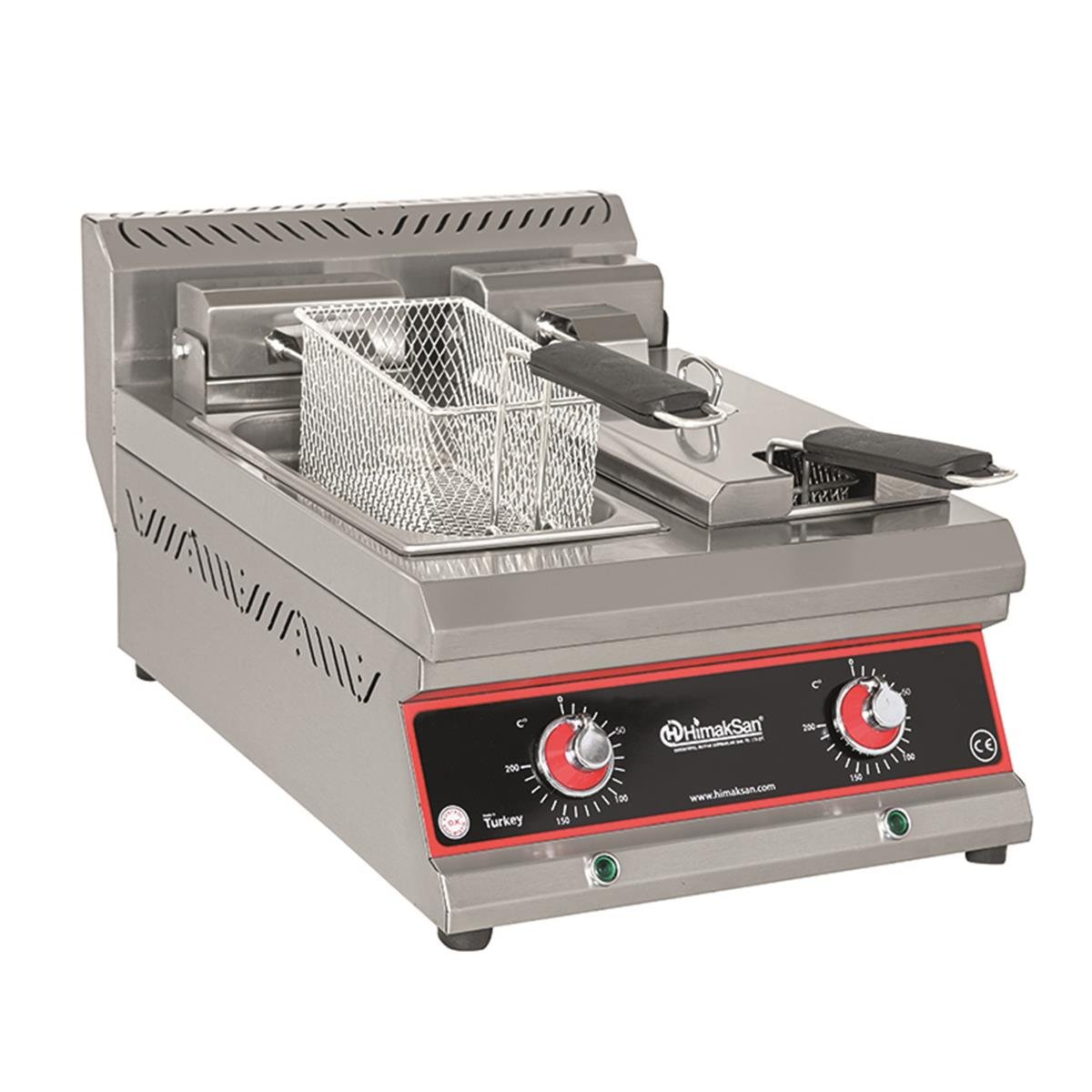 Himaksan SFE 3 3+3 Lt Elektrikli Snack Fritöz
