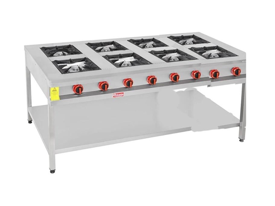 Himaksan TBOG 1510 CE 8 Lı Taban Raflı Ocak Gazlı Lpg-CeHimaksanHMK-TBOG 1510 CE