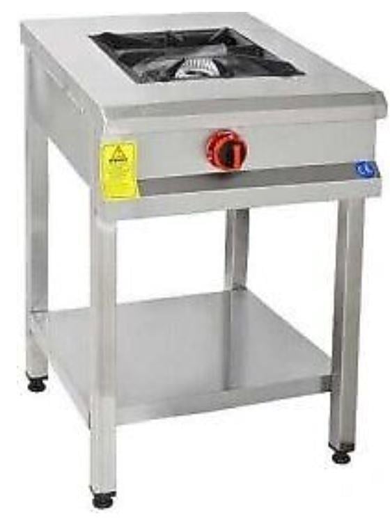 Himaksan TBOG 550 Teklı Taban Raflı Ocak Gazlı Dg-Ce