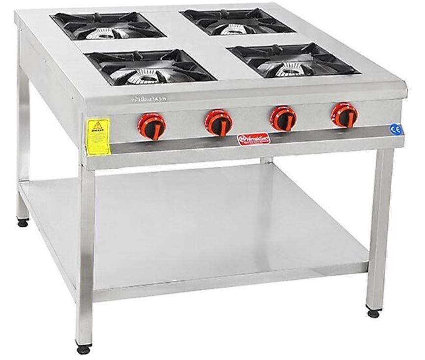 Himaksan TBOG 880 CE 4 Lu Taban Raflı Ocak Gazlı Lpg-CeHimaksanHMK-TBOG 880 CE