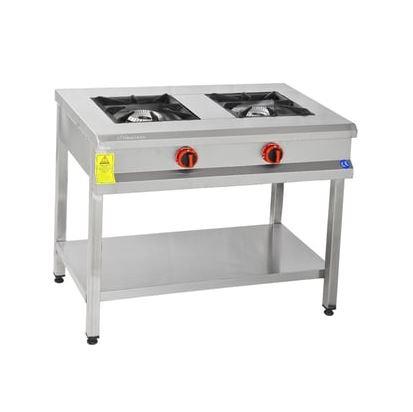 Himaksan TBOG 950 CE İkili Taban Raflı Ocak Gazlı Lpg-CeHimaksanHMK-TBOG 950 CE