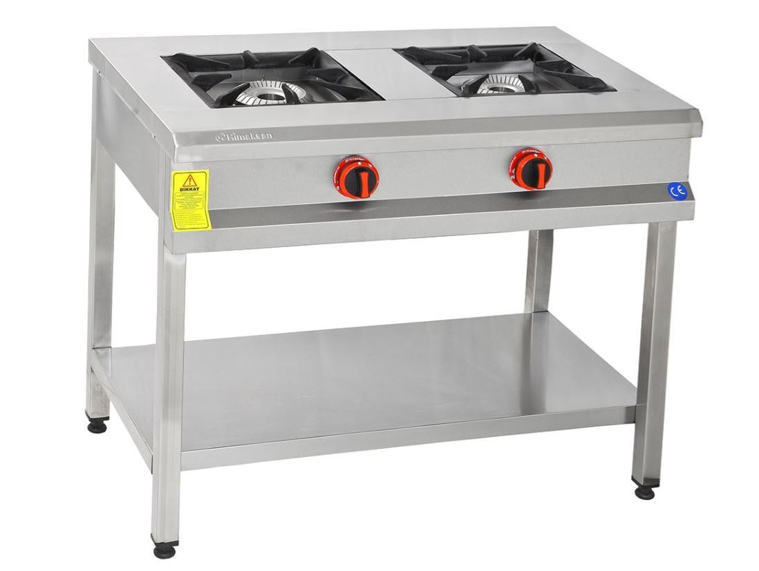 Himaksan TBOG 950 İkili Taban Raflı Ocak Gazlı Dg-CeHimaksanHMK-TBOG 950