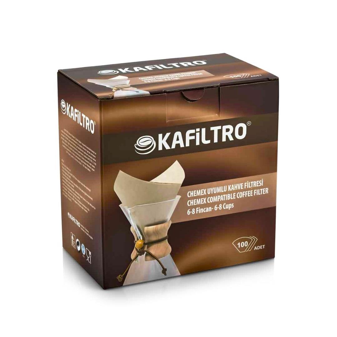 Kafiltro Chemex Uyumlu Kahve Filtresi (5-8 Fincan)HorekabarHRK.CHEMEX5-8