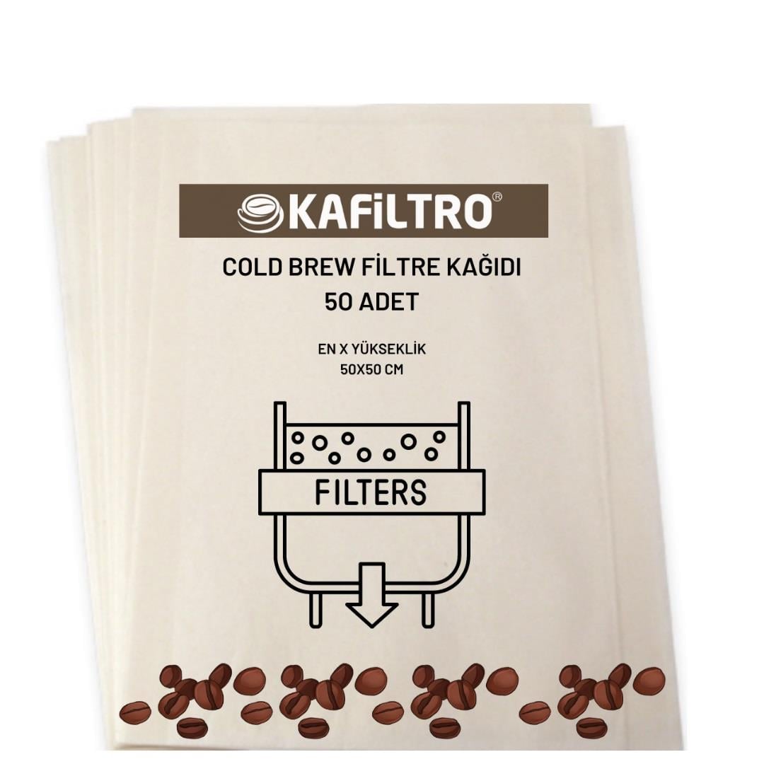 Kafiltro Cold Brew Filtre Kağıdı (50 Adet)HorekabarHRK.COLDB-50