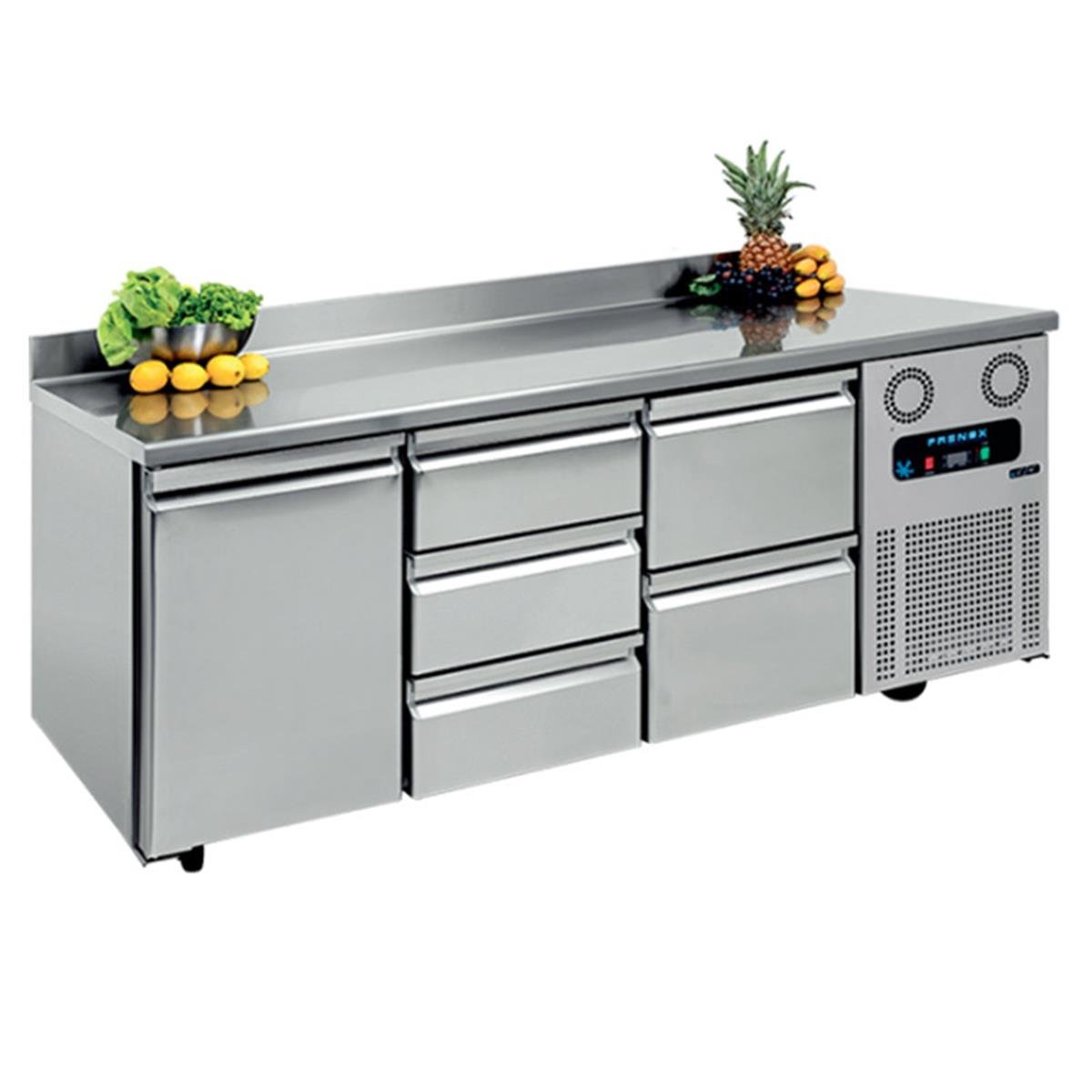 Kef BGN3-2D Tezgah Tipi Buzdolabı, 2 Kapı & 2 Çekmeceli 