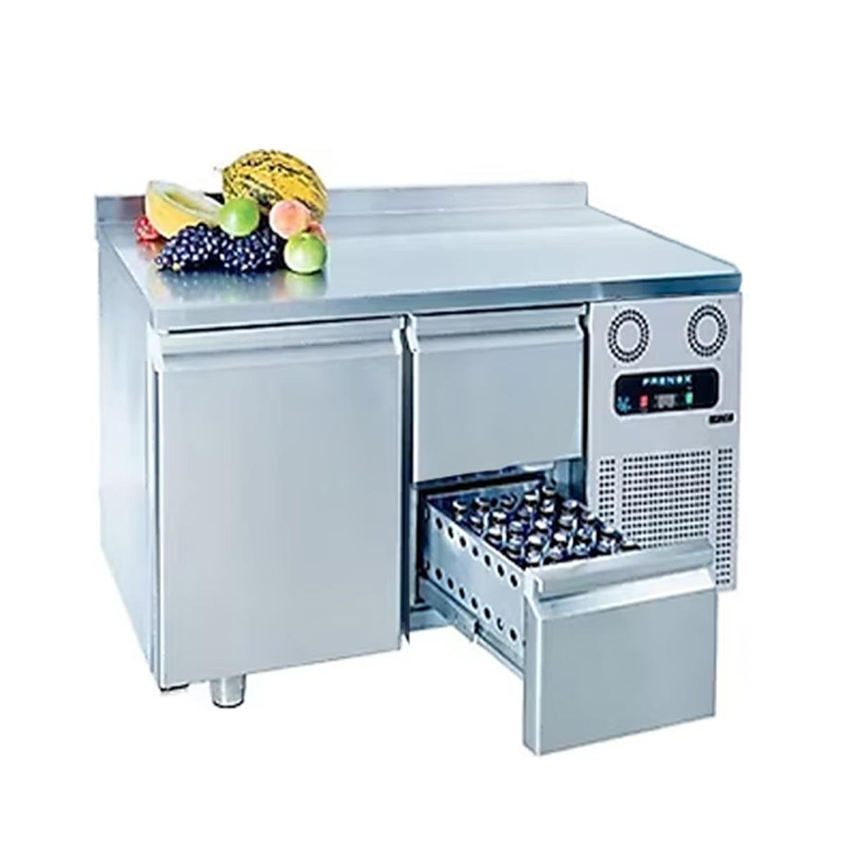 Kef BSN2-2D Tezgah Tipi Buzdolabı, 1 Kapı & 2 Çekmeceli