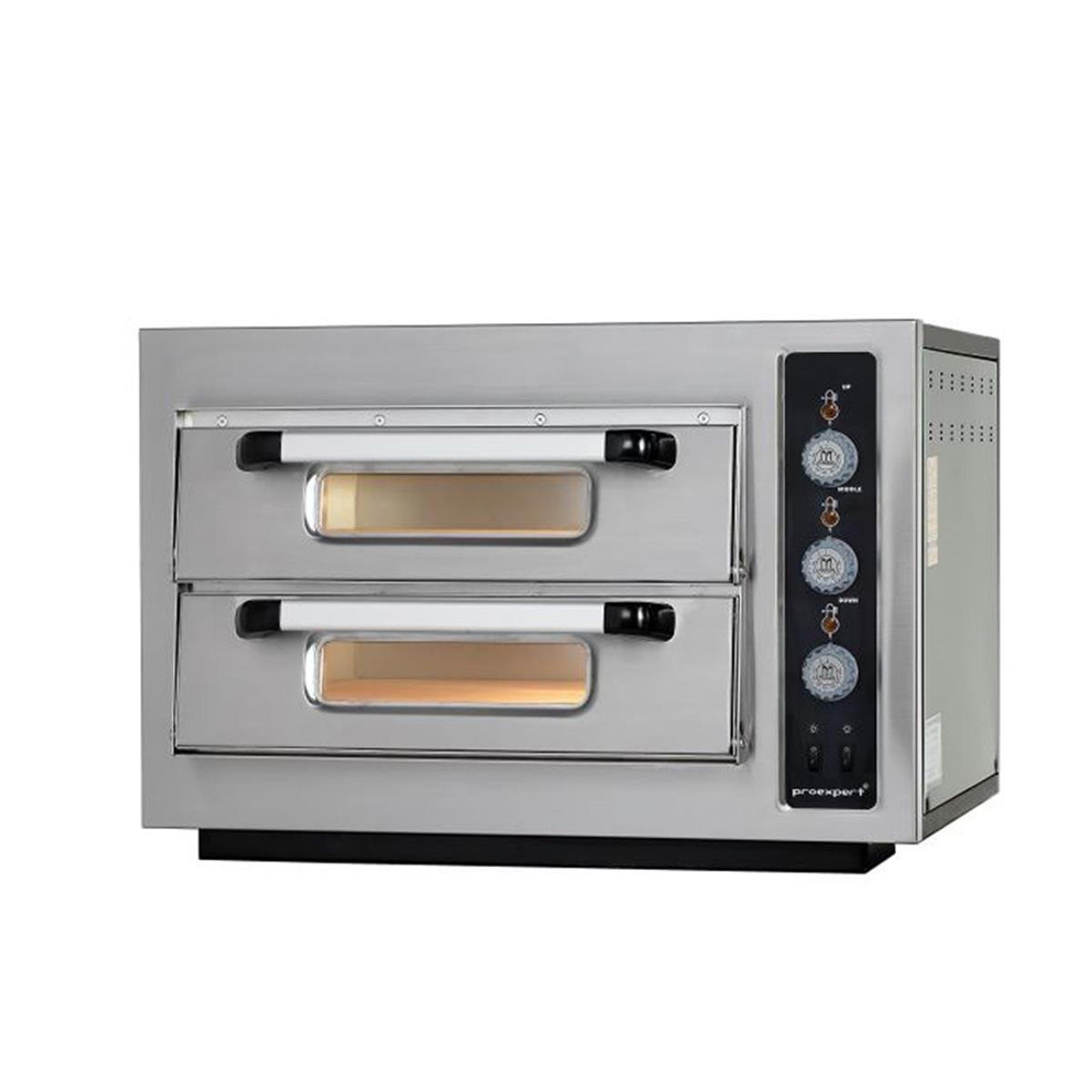 Maksan Po-402 Çift Katlı Pizza Fırını 510 X 510 mm 