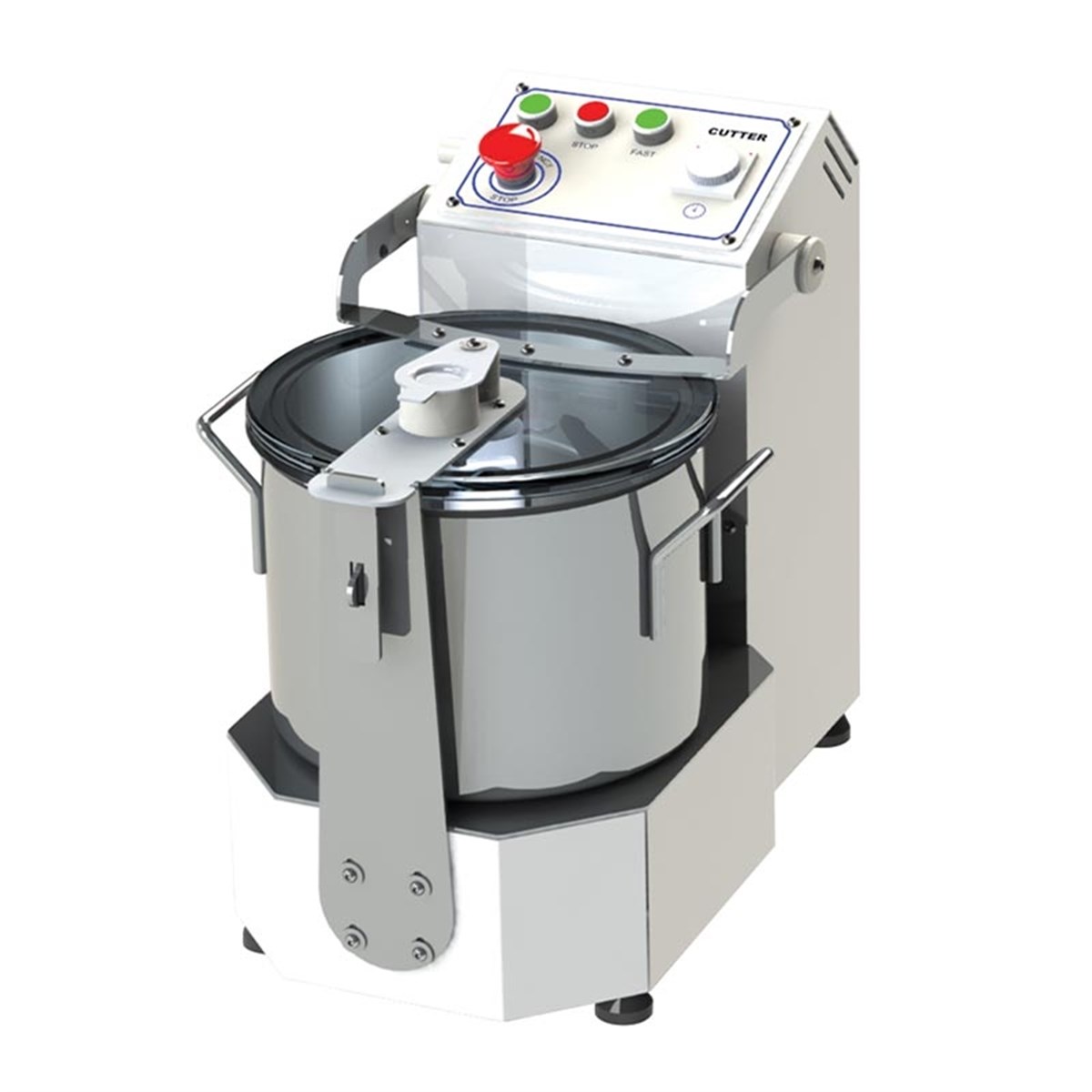 Mateka GPS 300T 15L Gıda Parçalayıcı 2 Hız Set Üstü 380V