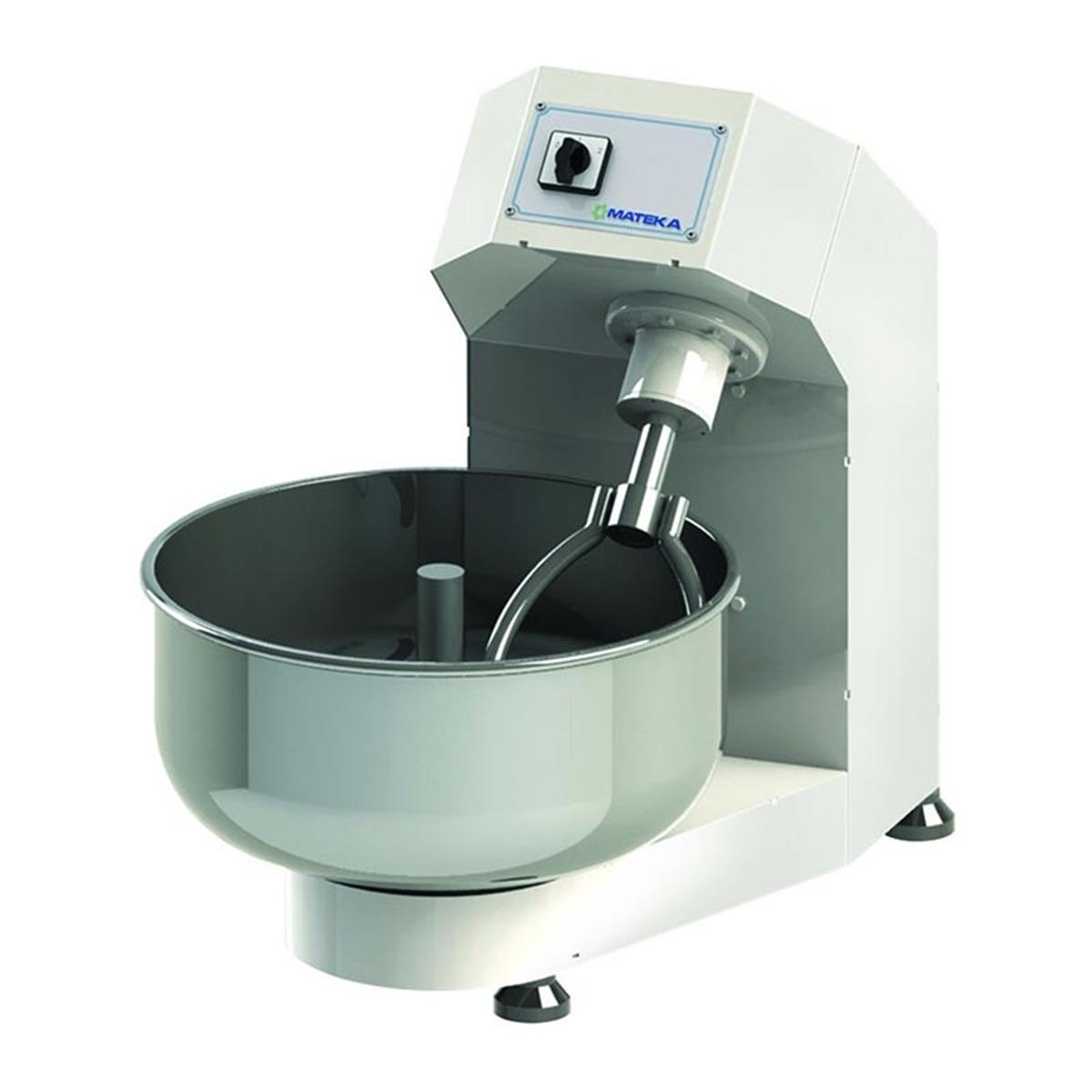 Mateka HYM 600KDt 45kg Hamur Yoğurma Makinesi 2 Hız Kapaklı 380VMatekaMT.101311
