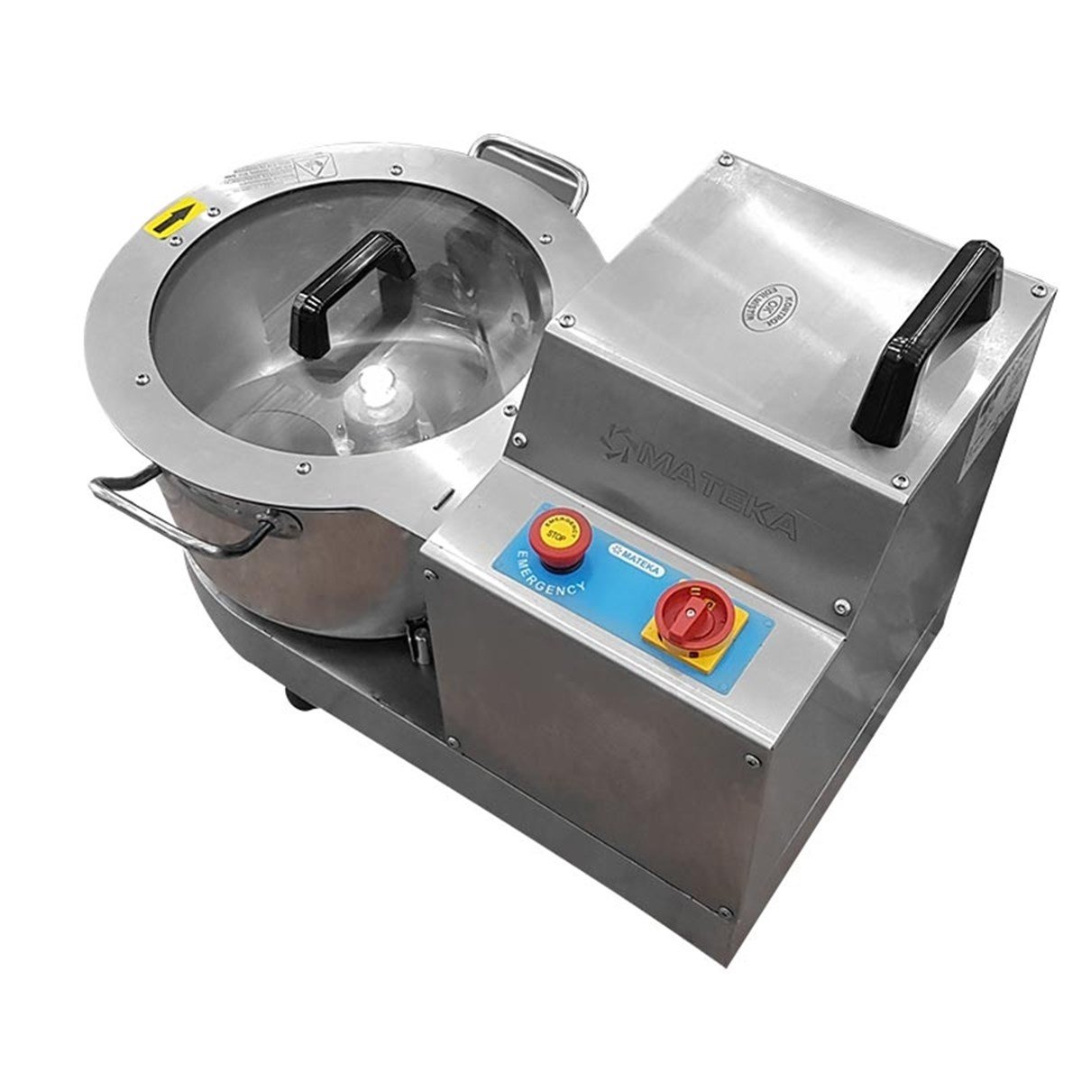 Mateka ZRH 360SM Gıda Parçalayıcı-Zırh 3 Bıçaklı Set Üstü 220V