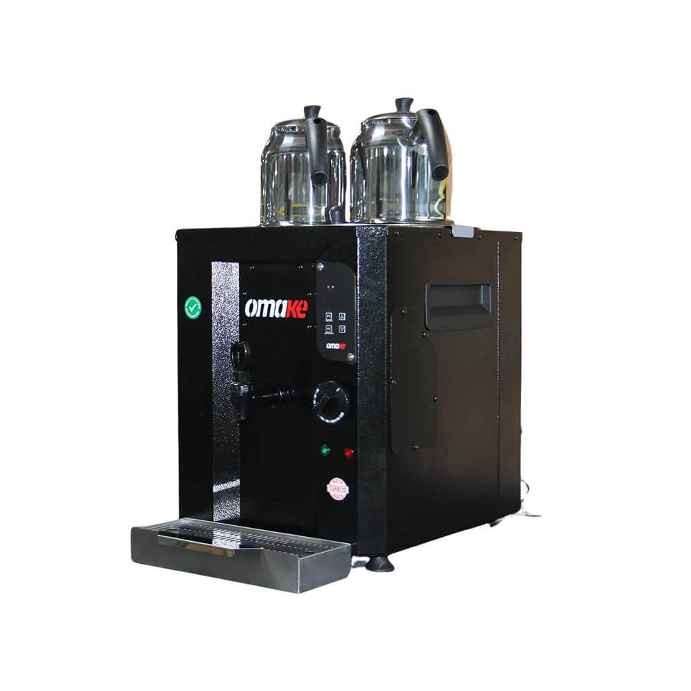 Omake 2 Demlikli Şamandıralı Elektrikli Dijital Çay Makinesi 23 Litre Siyah CAY11.E11.0023OmakeOmk.CAY01.E15.0023.Z5F
