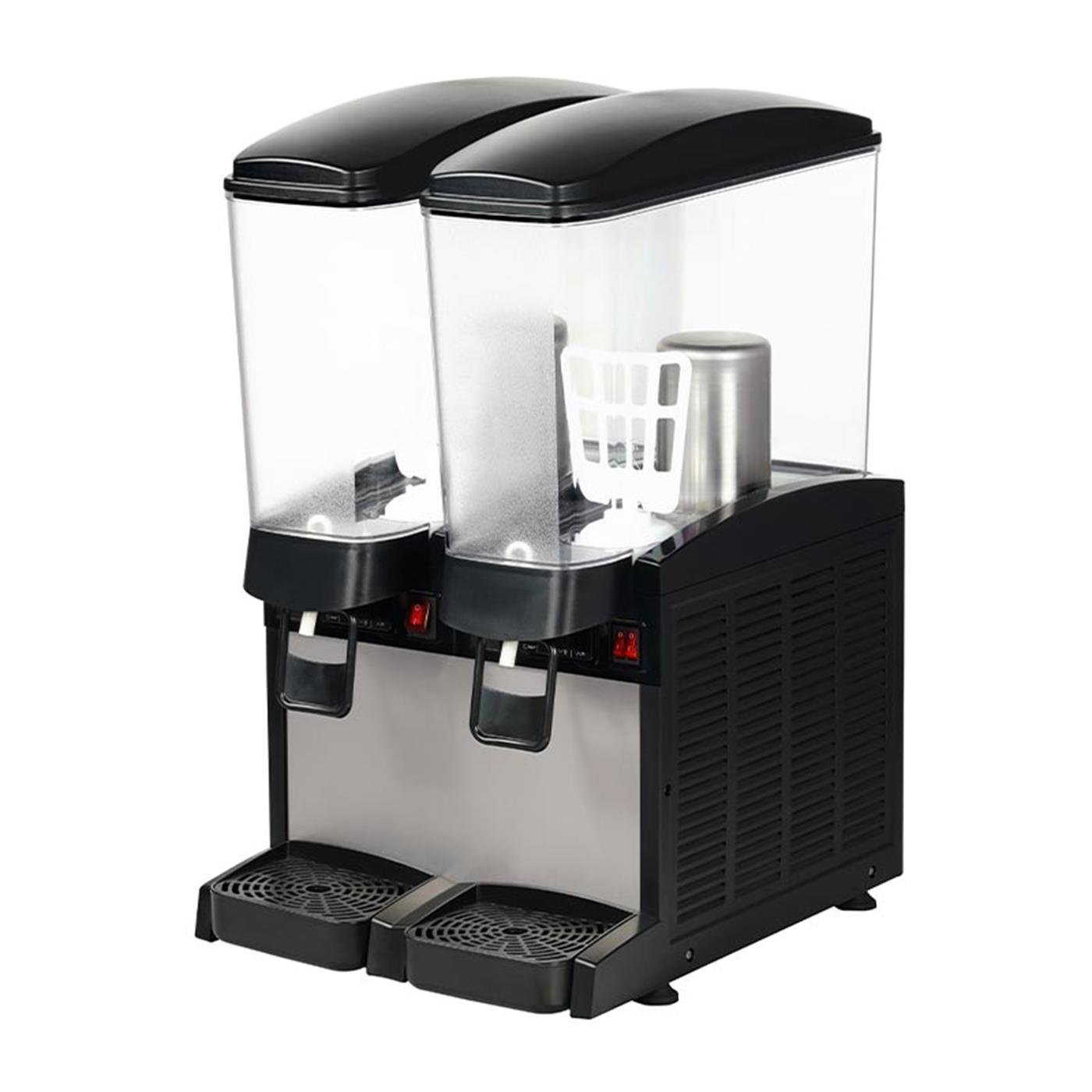 Omake 20+20 Lt Karıştırıcılı Dikdörtgen Dijital İçecek Dispenseri