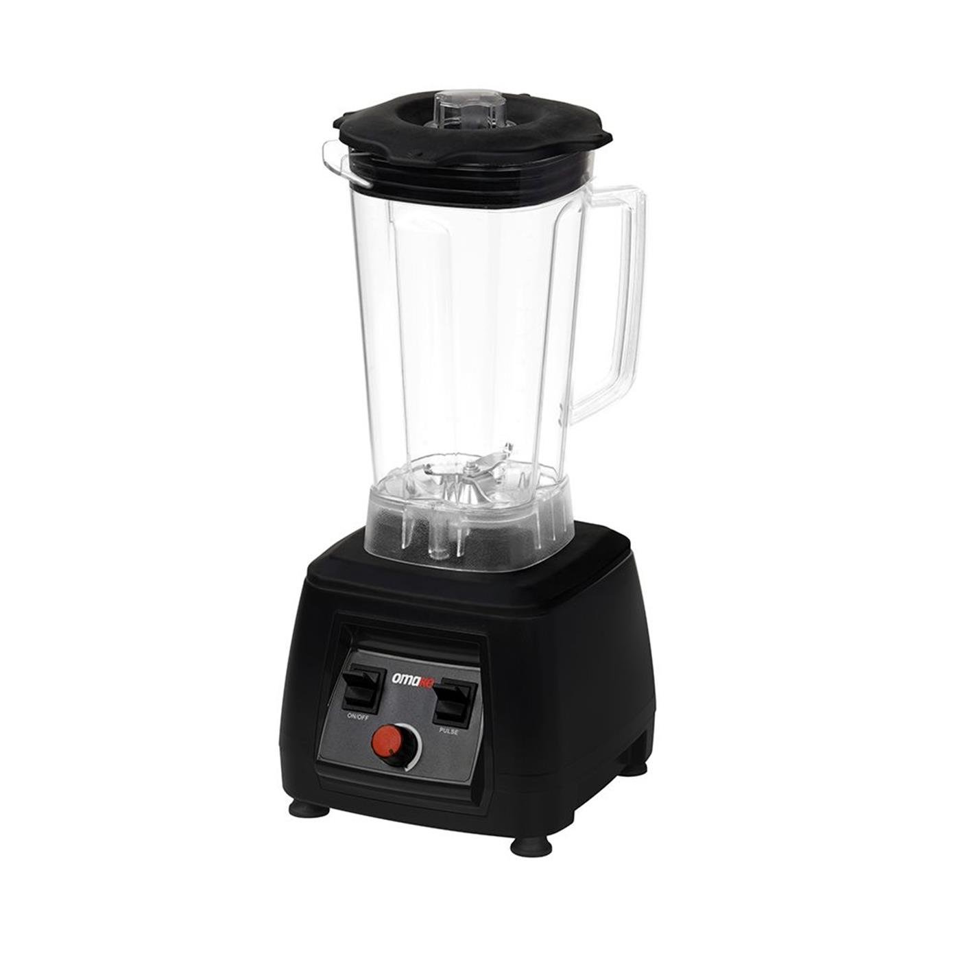 Omake 3 L Kapak Sensörsüz Manuel Bar Blender 2200W Siyah