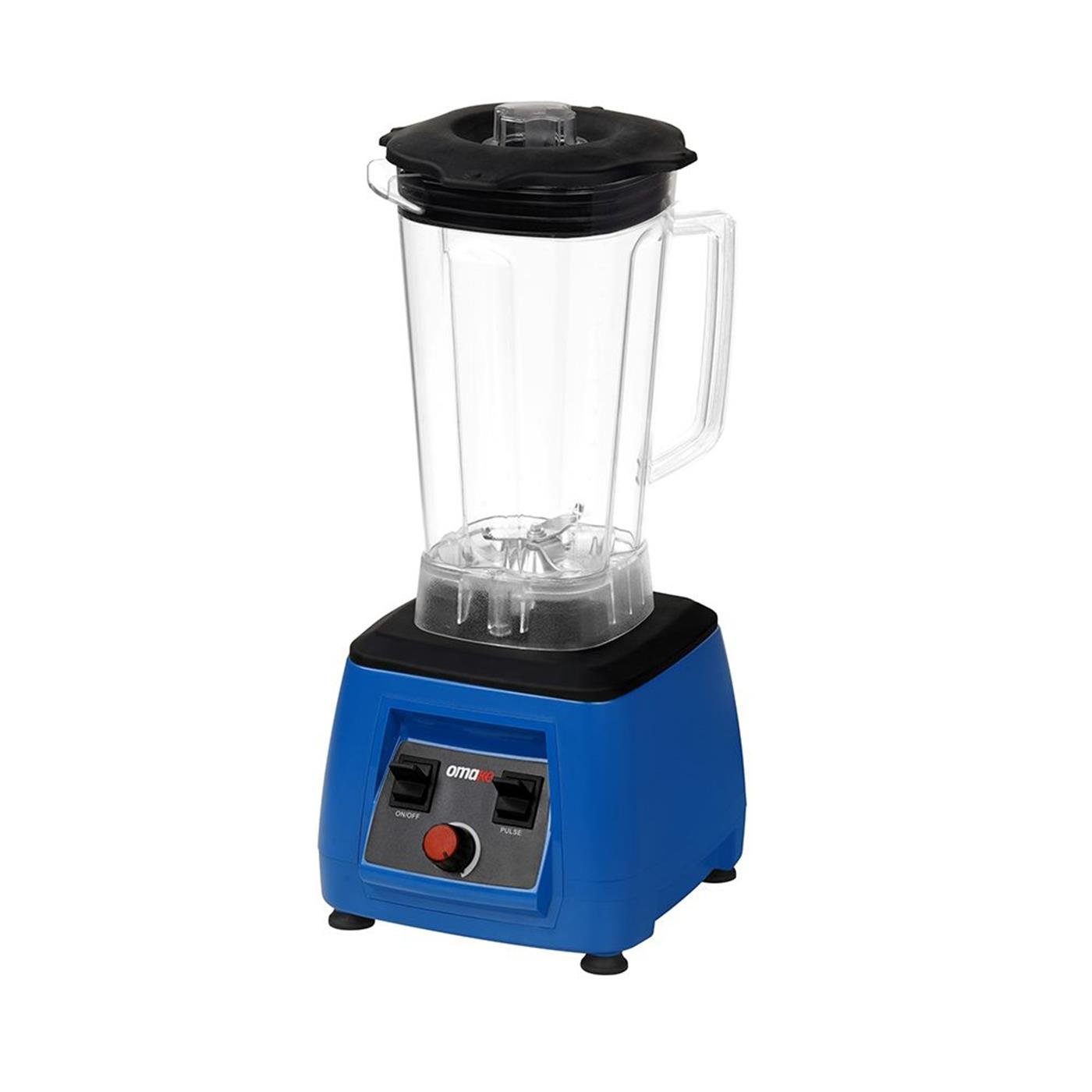 Omake 3 L Kapak Sensörsüz Manuel Bar Blender 2200W Mavi