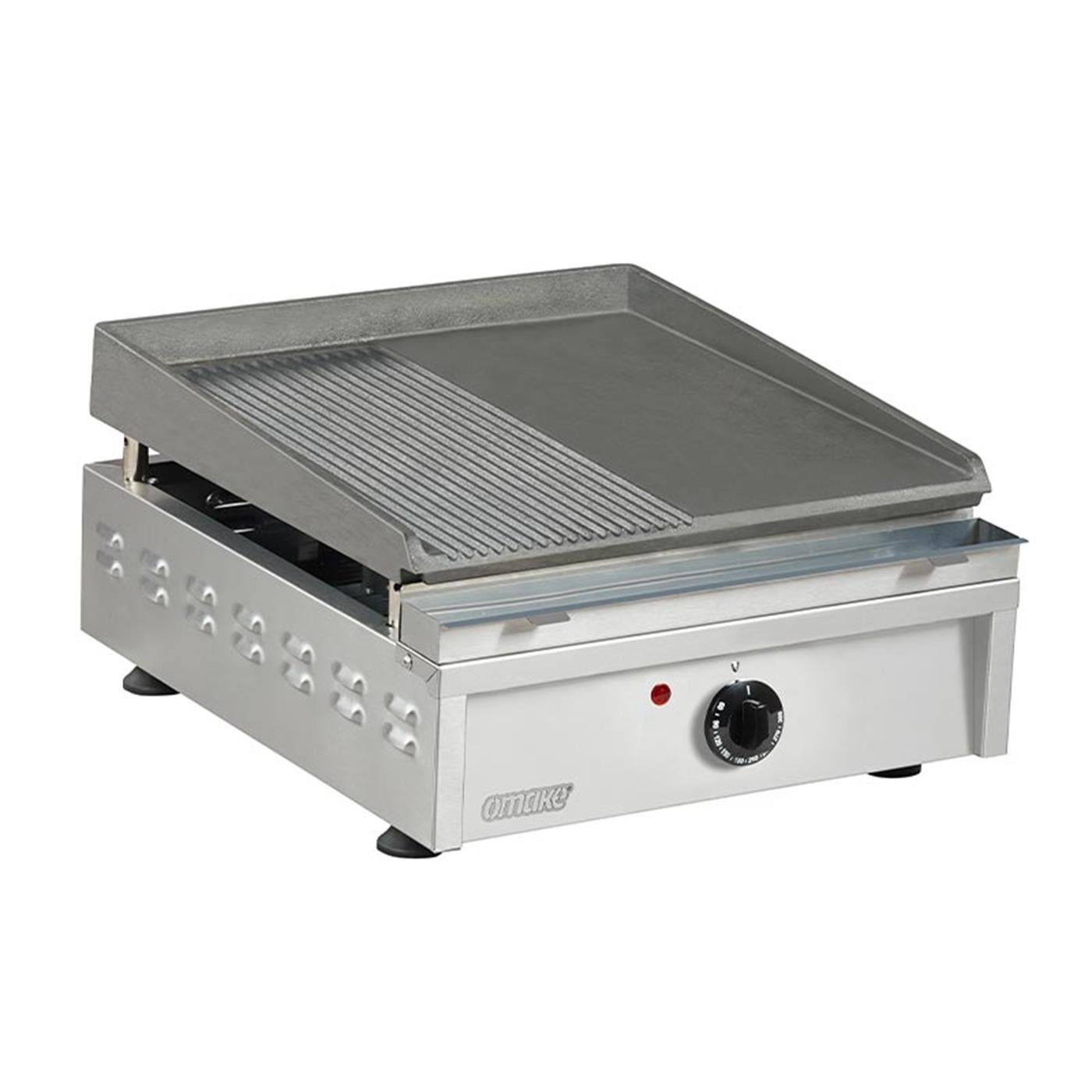 Omake 40 Cm Elektrikli Döküm Pleyt Izgara OmakeOmk.IZG01.E11.2040.Z5F