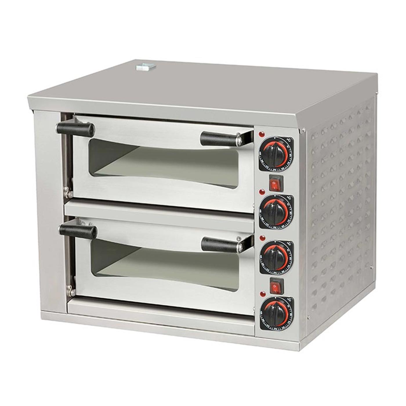 Omake 52x52 Cm Elektrikli 2 Katlı Pizza FırınıOmakeOmk.FPZ01.E21.0602.U50