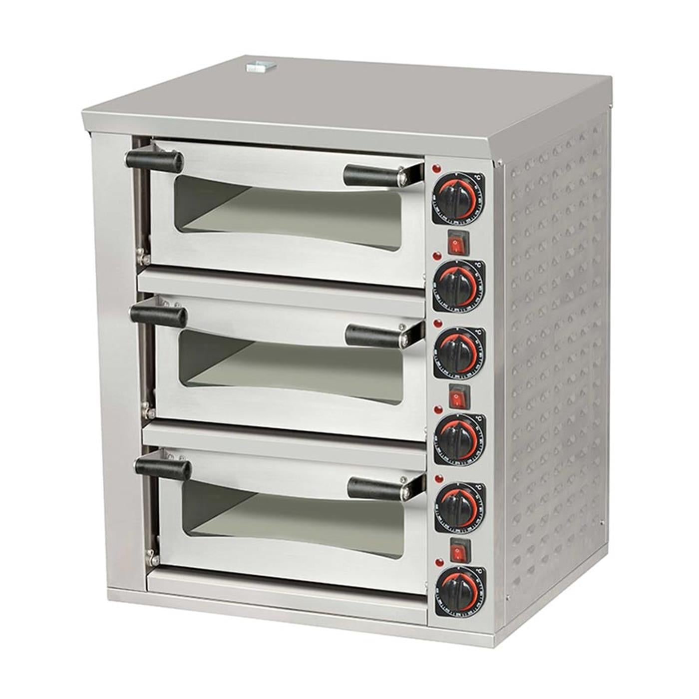 Omake 52x52 Cm Elektrikli 3 Katlı Pizza FırınıOmakeOmk.FPZ01.E31.0603.U50