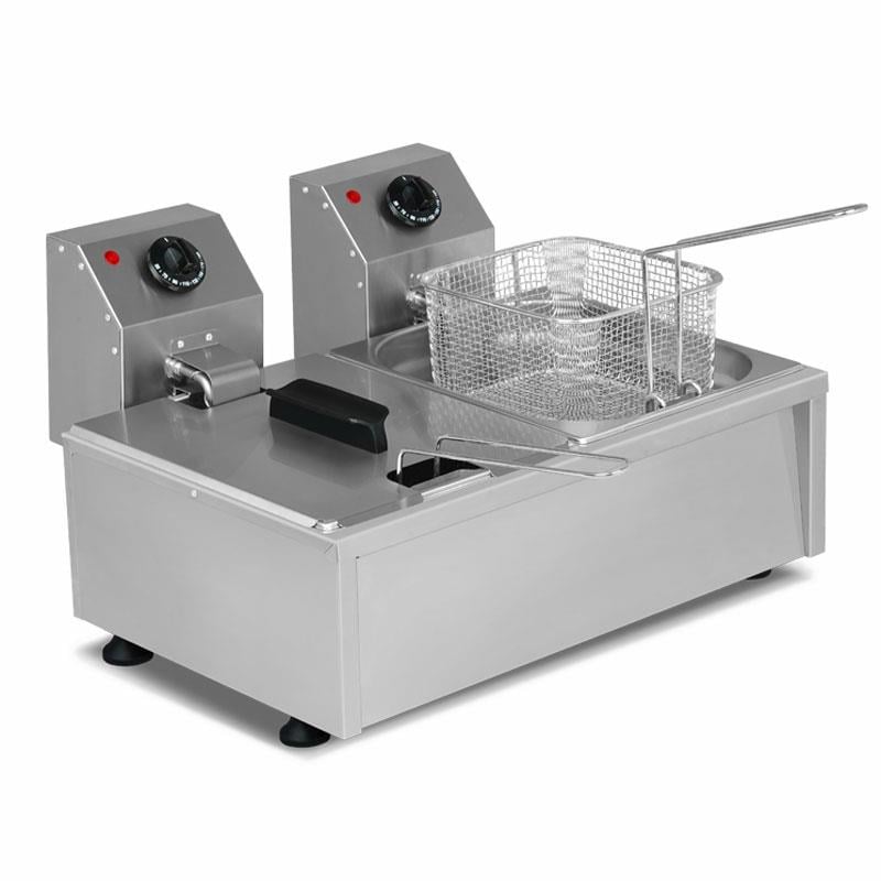 Omake 5+5 Litre Elektrikli FritözOmakeOmk.FRT11.E21.0050.Z5F