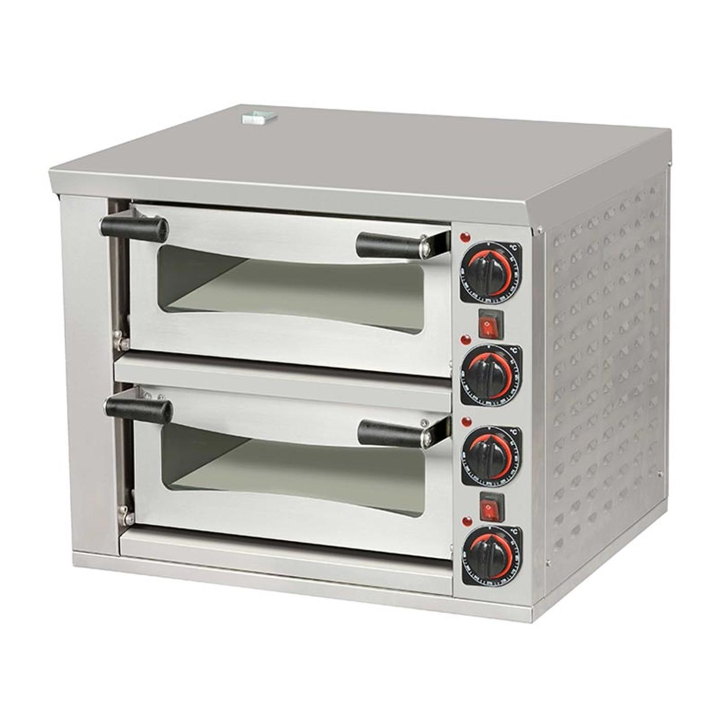 Omake 62x62 Cm Elektrikli 2 Katlı Pizza FırınıOmakeOmk.FPZ01.E21.0702.U50