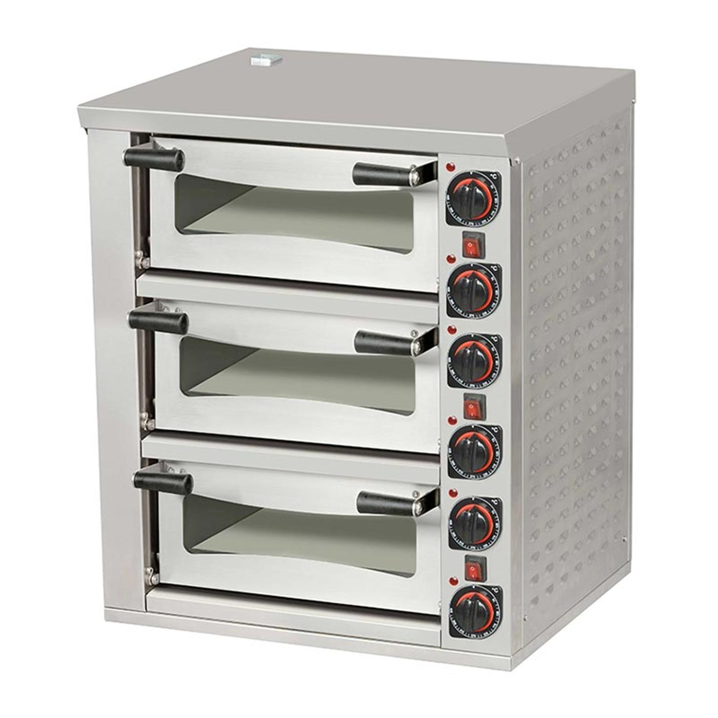 Omake 62x62 Cm Elektrikli 3 Katlı Pizza FırınıOmakeOmk.FPZ01.E31.0703.U50