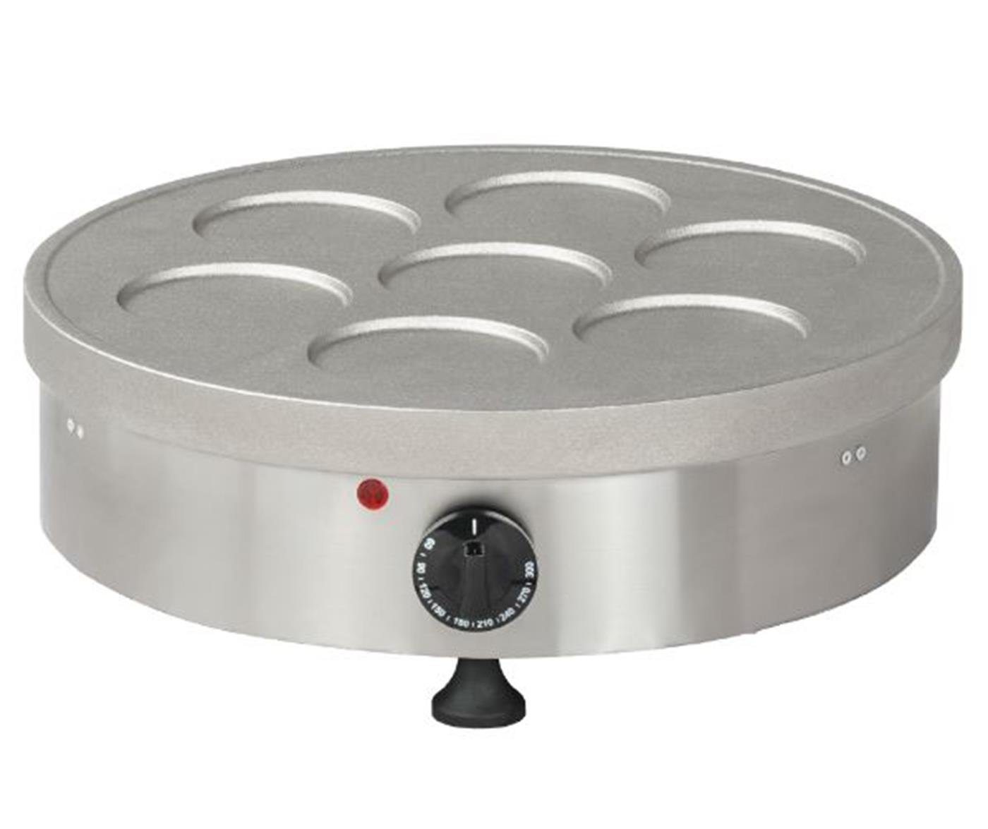 Omake 7 Bölmeli Yuvarlak Teflonlu Krep MakinesiOmakeOmk.KRP11.E11.0007.Z5F