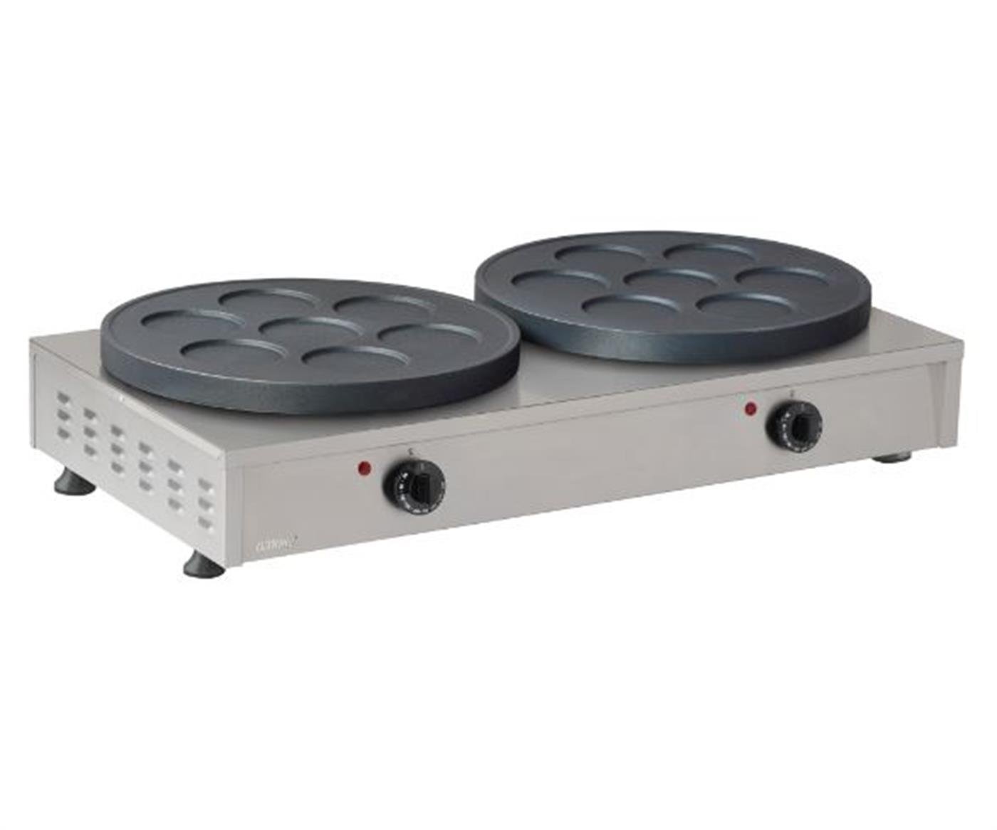 Omake 7 BölmeliTeflonlu Çiftli Krep Makinesi