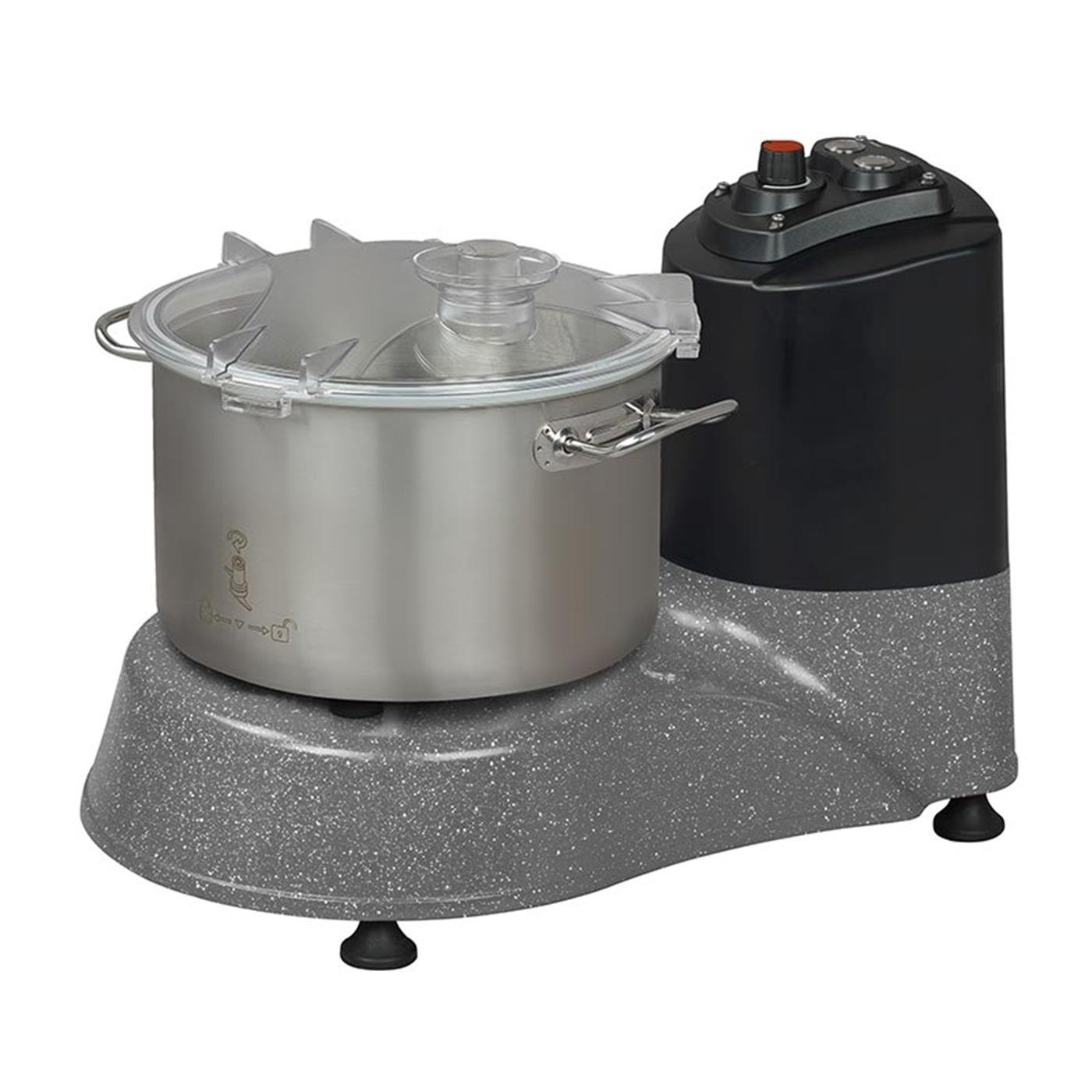 Omake 8 Lt Sebze Parçalama Makinesi Gri